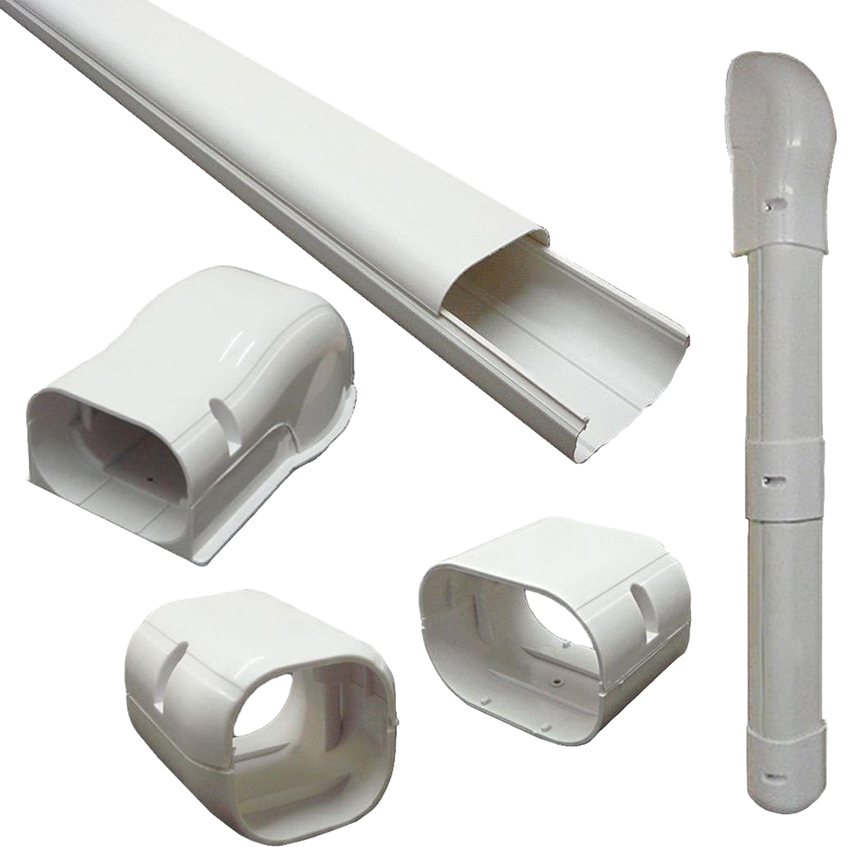 Senville Line Set Cover Kit for Mini Split Air Conditioners