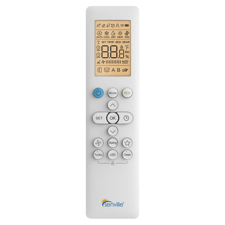 Senville Replacement Remote Control for Leto AR2022-IRY