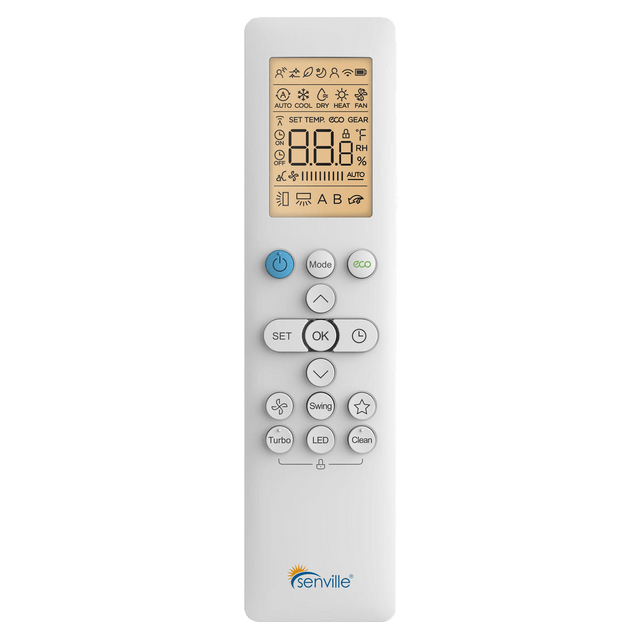 Senville Replacement Remote Control for Leto AR2022-IRY