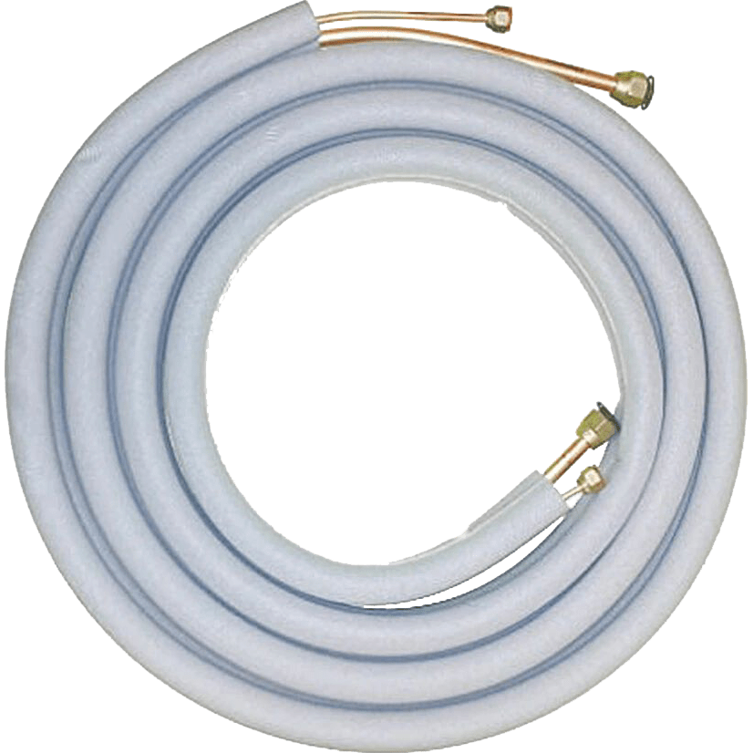Senville 50 Ft. Insulated Line Set - 1/4-in. and 1/2-in.