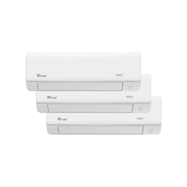 Senville Aura Tri Zone Mini Split Heat Pump