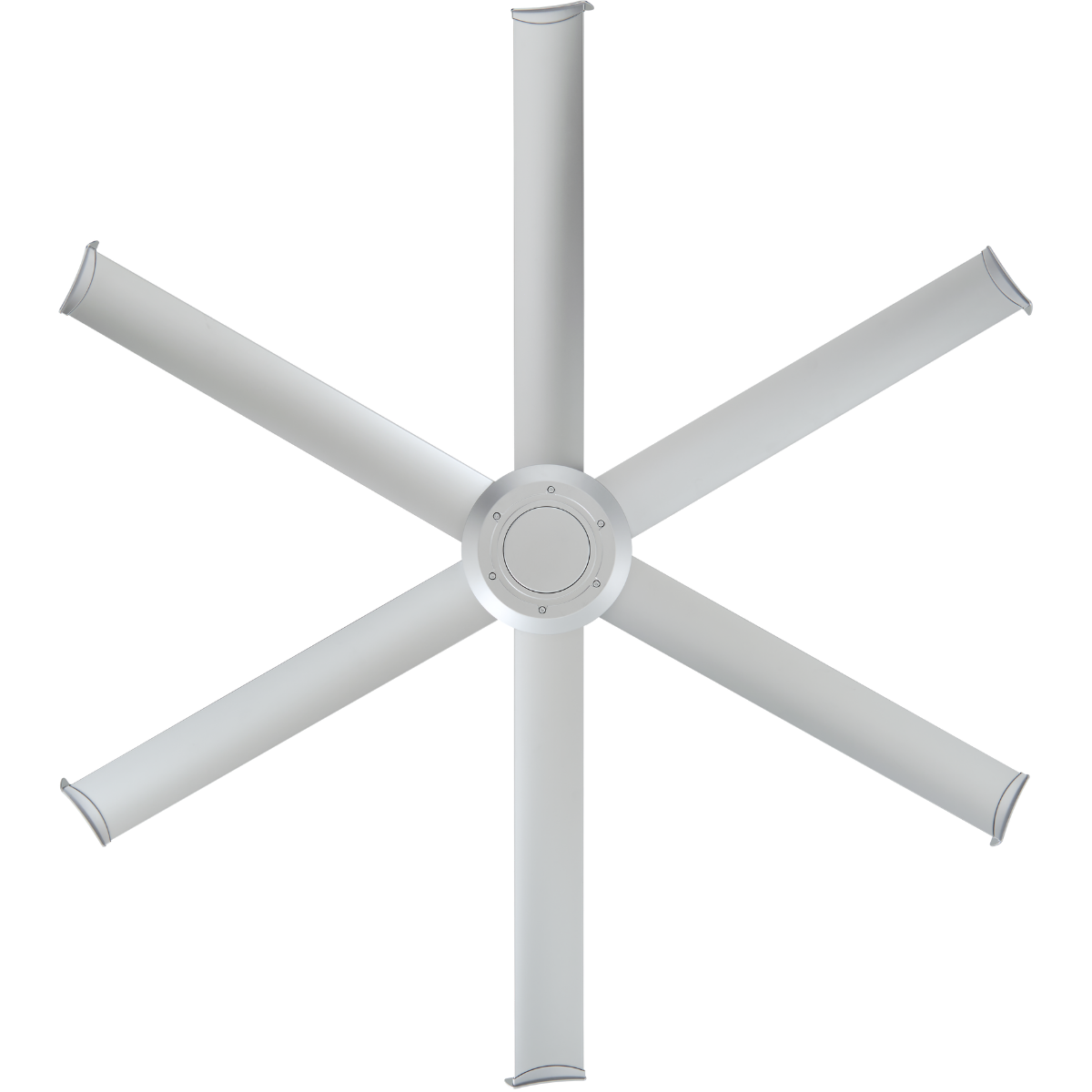 Silver Universal Mount Ceiling Fan - MM1-72SS-01 - Front