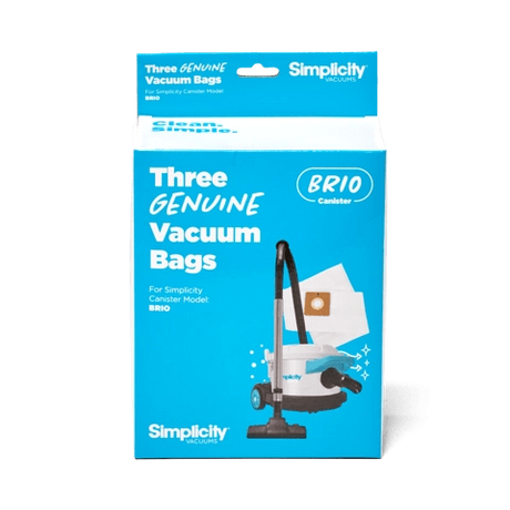 Simplicity Vacuum Bags for Brio Canister Vacuum