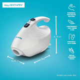 Simplicity Flash Micro Handheld Vacuum - Dimensions