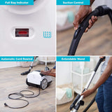 Simplicity Jill Compact Canister Vacuum - Features
