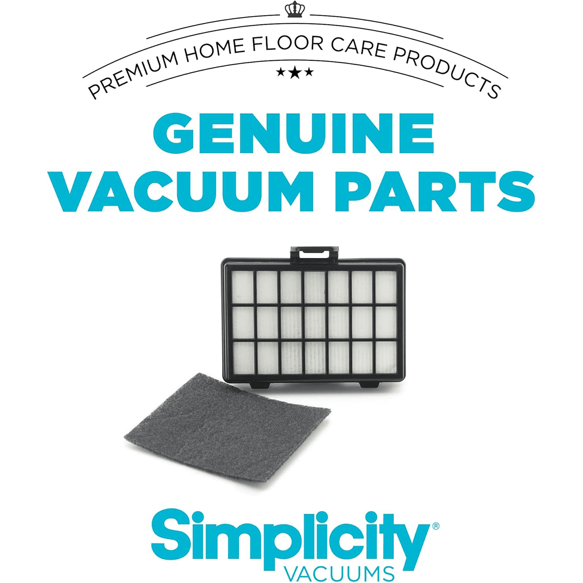 Simplicity Jill HEPA Media and Secondary Filter Set - Infographic 1