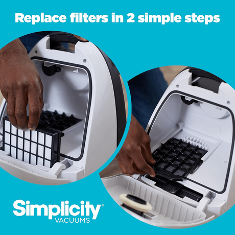 Simplicity Jill HEPA Media and Secondary Filter Set - Infographic 3