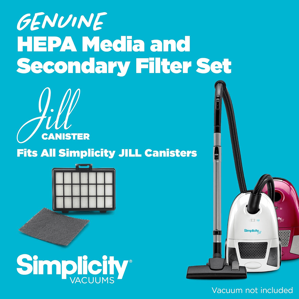Simplicity Jill HEPA Media and Secondary Filter Set - Infographic 4