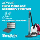 Simplicity Jill HEPA Media and Secondary Filter Set - Infographic 4
