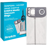 Simplicity Premium Allergy Upright Vacuum HEPA Media Bags 6 Pk - Main