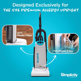 Simplicity Premium Allergy Upright Vacuum Replacement Filter - Infographic 3