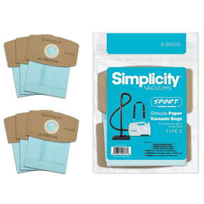 Simplicity S100 Sport Paper Bags 6-Pack - Main