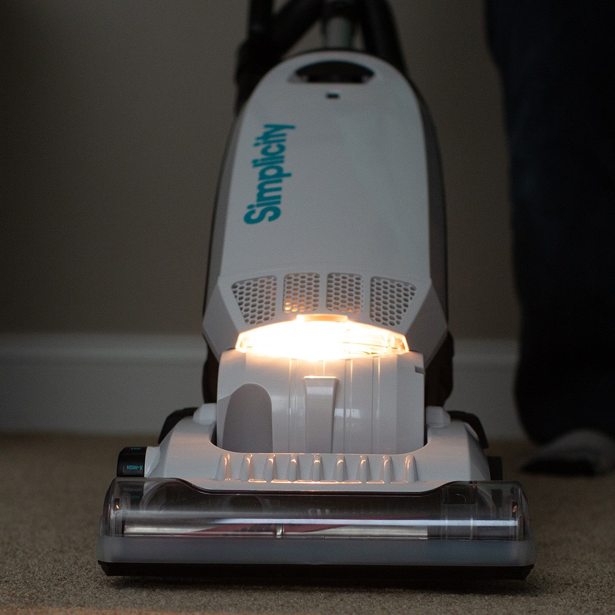 Simplicity Allergy Upright Vacuum - light