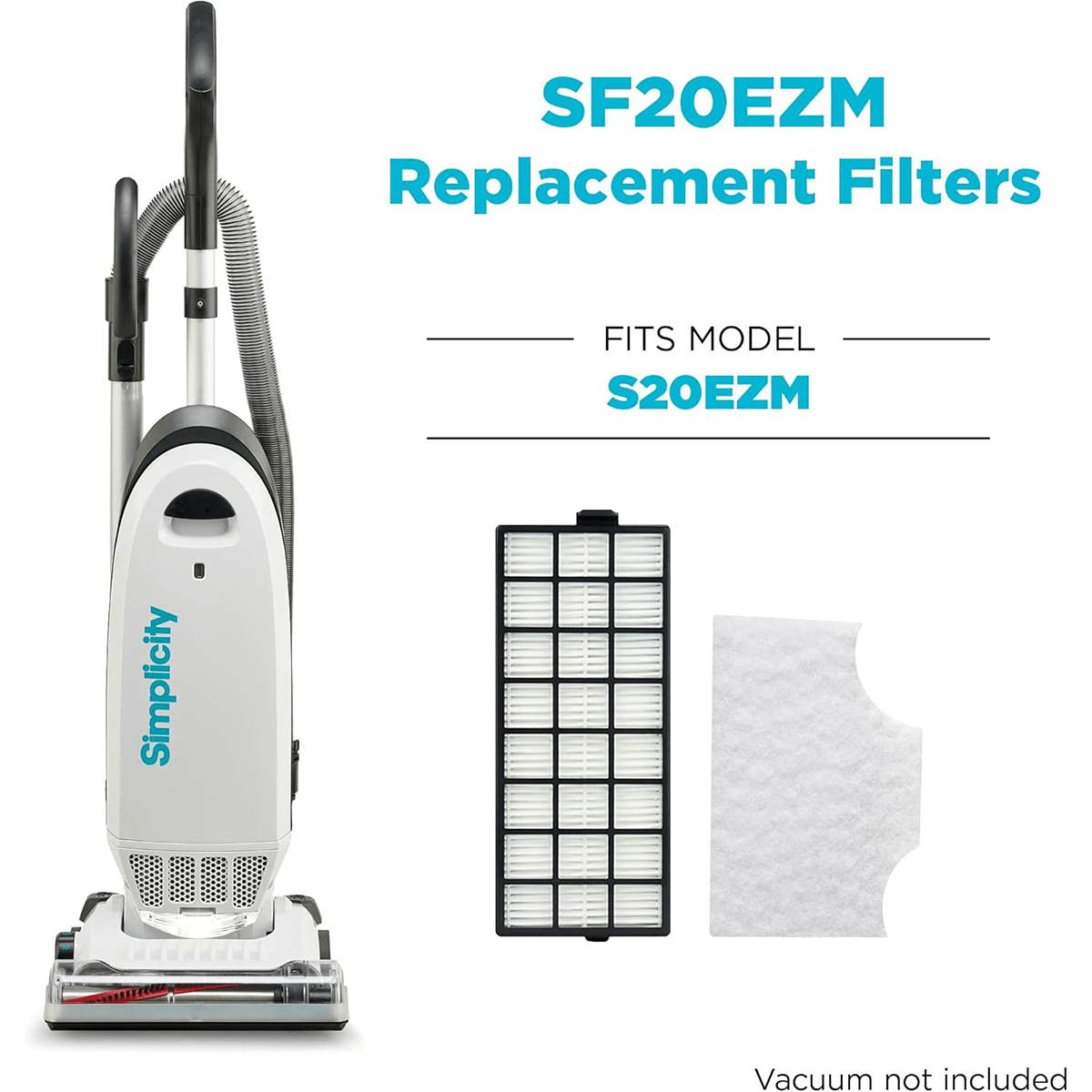 Simplicity S20EZM HEPA Media Filter Set - Infographic 2