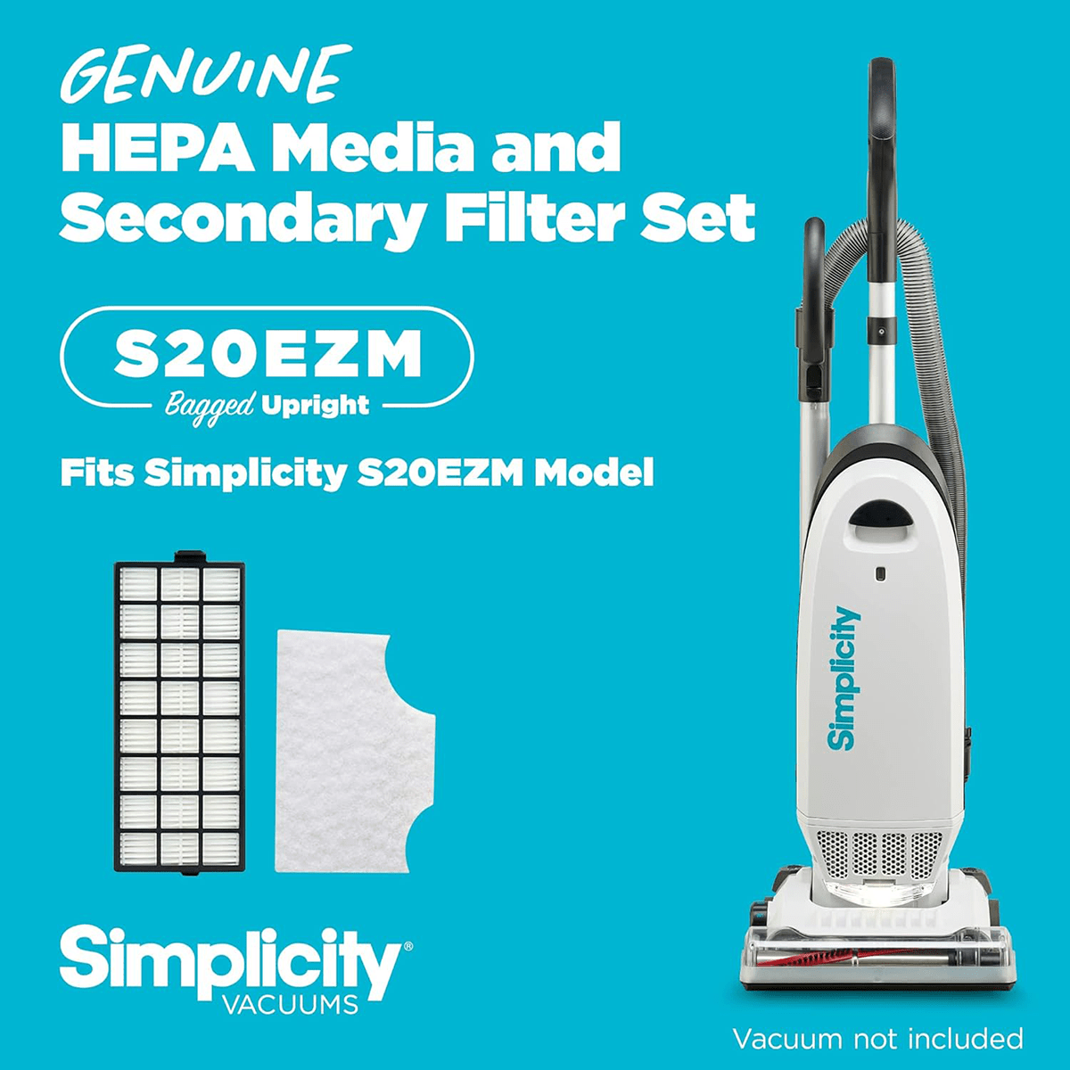 Simplicity S20EZM HEPA Media Filter Set - Infographic 4