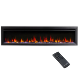 Simplifire Allusion Slim Electric Fireplace - 72-inch