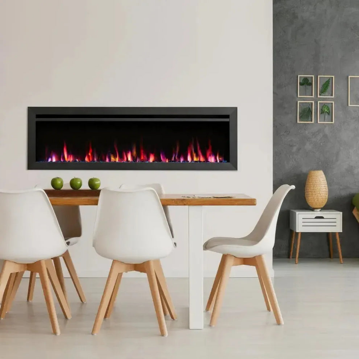Simplifire Allusion Slim Electric Fireplace - Lifestyle 3
