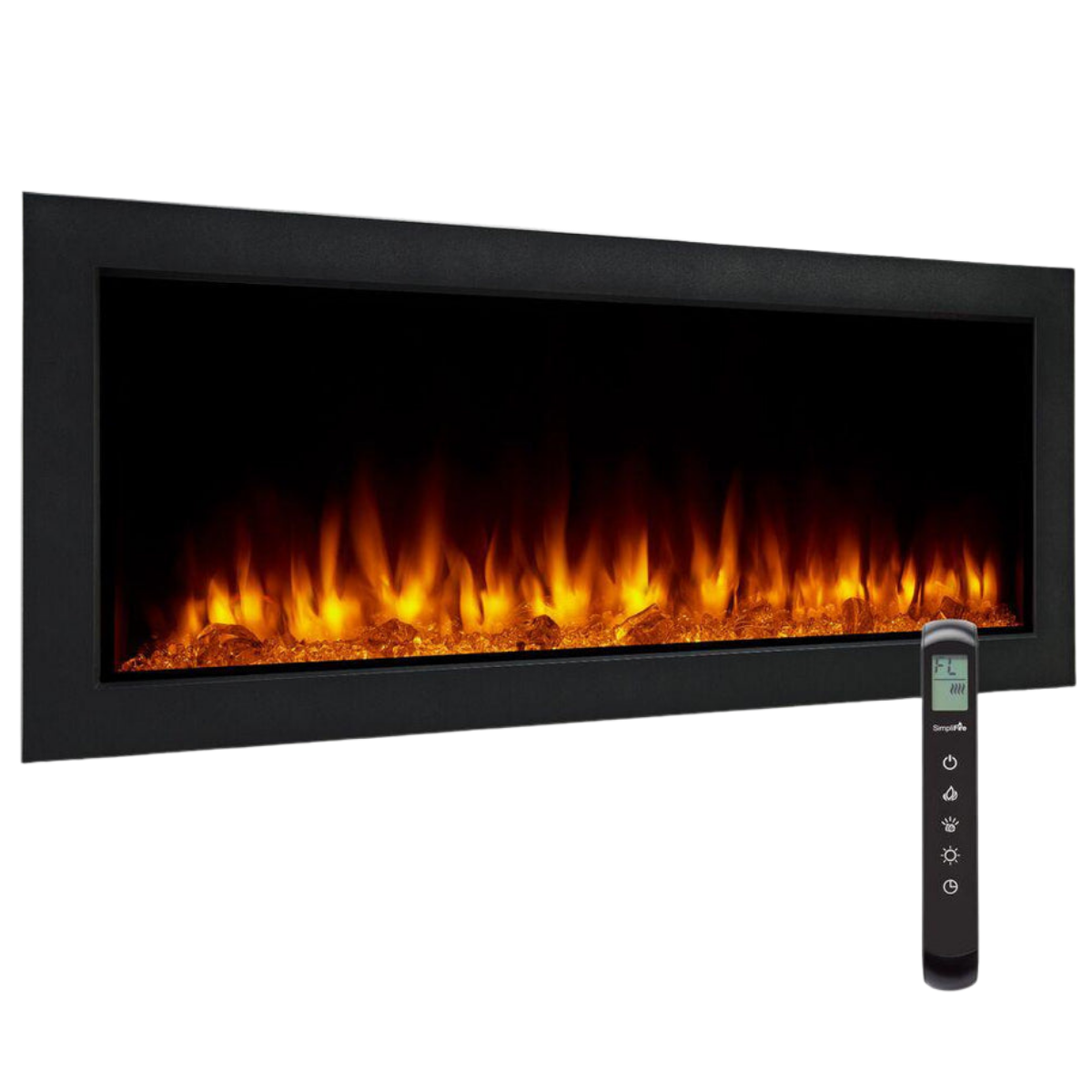 Simplifire Forum Outdoor Electric Fireplace - 43-inch
