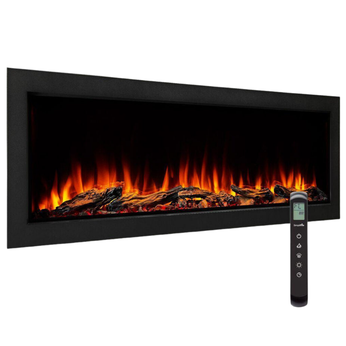 Simplifire Forum Outdoor Electric Fireplace - 55-inch