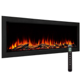 Simplifire Forum Outdoor Electric Fireplace - 55-inch