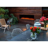 Simplifire Forum Outdoor Electric Fireplace - Lifestyle 2