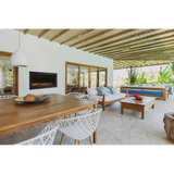 Simplifire Forum Outdoor Electric Fireplace - Lifestyle 3
