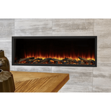 SimpliFire Scion Clean Face Linear Electric Fireplace - Lifestyle 2