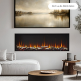 SimpliFire Scion Linear Electric Fireplace 55 Inch - Lifestyle 1