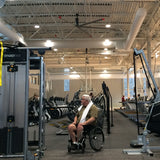 SkyBlade ShopProp 5 Blade HVLS Ceiling Fans - in Gym