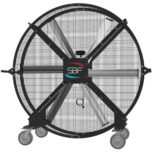 SkyBlade Wingman 6 Ft. IP65 Mobile Drum Fan - Main