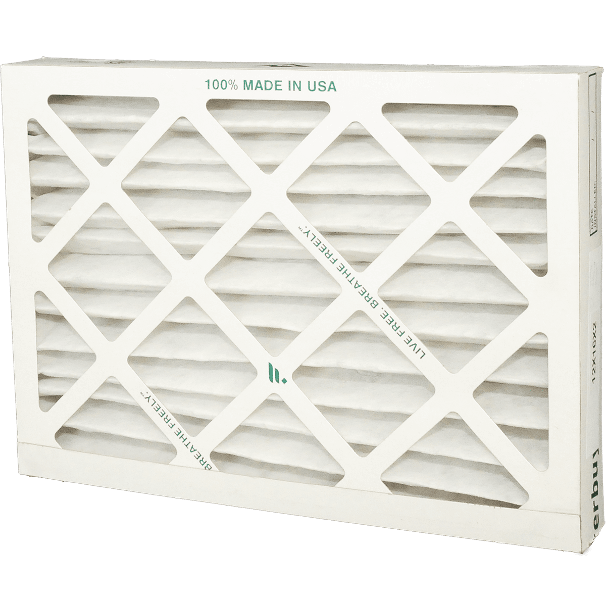 S&P 990303 20x20x2 MERV 13 Filter for TRC(e)(V)800/TRC1600 - Angle