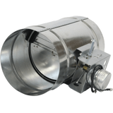 S&P MD Series 24V Normally Closed Motorized Damper - Main