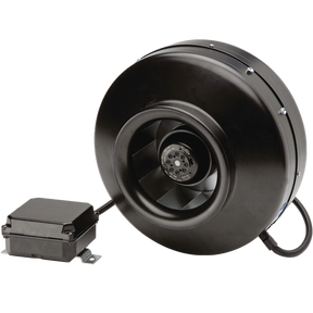 S&P PV-100X Powervent 4-in Inline Centrifugal Duct Fan - Angle 2