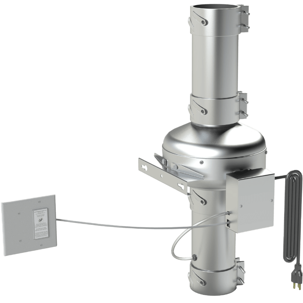 S&P PV-DEDPV Dryer Exhaust Duct Power Ventilator - Main