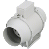 S&P TD-100(X) 4-inch Mixed Flow Inline Duct Fan - Angle 2