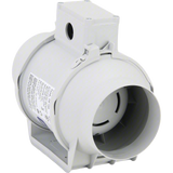 S&P TD-100(X) 4-inch Mixed Flow Inline Duct Fan - Angle 3