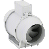 S&P TD-100(X) 4-inch Mixed Flow Inline Duct Fan - Angle 4