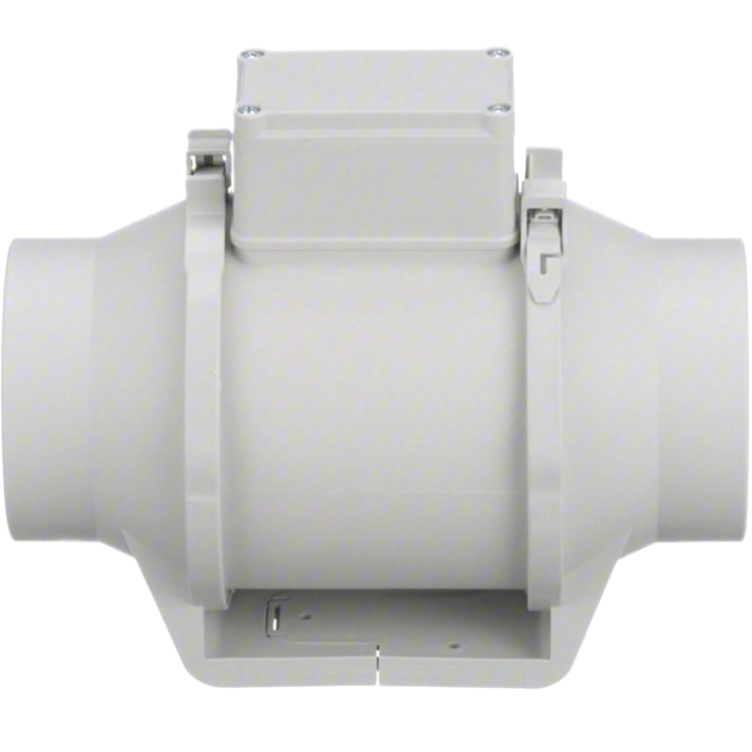 S&P TD-100(X) 4-inch Mixed Flow Inline Duct Fan - Back