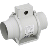S&P TD-150 6-inch Mixed Flow Inline Duct Fan - Angle 1