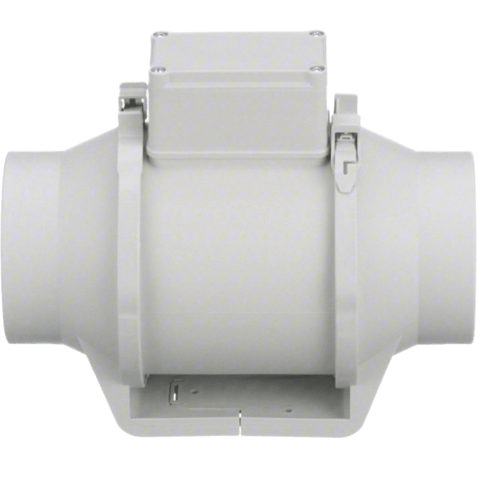 S&P TD-200 8-inch Mixed Flow Inline Duct Fan - Back