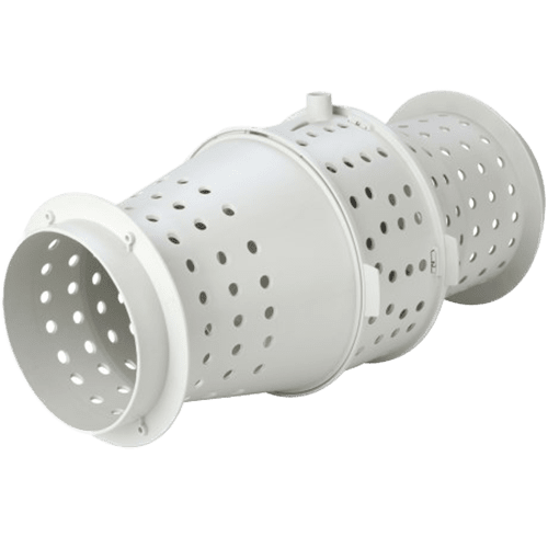 S&P TD-200S 8-inch TD-Silent Mixed Flow Inline Duct Fan - Inner Lining