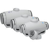 S&P TD-200S 8-inch TD-Silent Mixed Flow Inline Duct Fan - Sizes