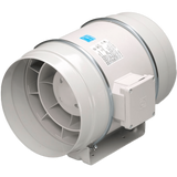 S&P TD-315 12.4-inch Mixed Flow Inline Duct Fan - Angle