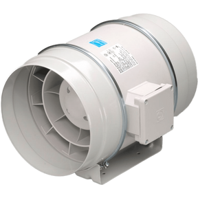 S&P TD-315 12.4-inch Mixed Flow Inline Duct Fan - Angle