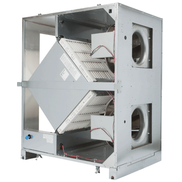 S&P TRC1200 1575 CFM Commercial Energy Recovery Ventilator - Angle