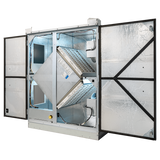 S&P TRCeN800RT-230 Rooftop Commercial ERV w/ EC Motor - Angle