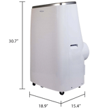 Soleus Air 8,000 BTU Portable Air Conditioner - Dimensions