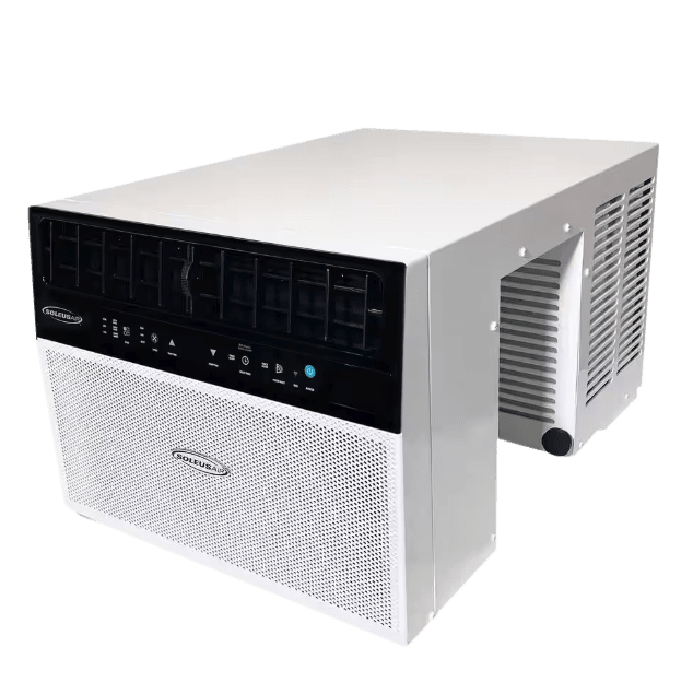 Soleus Air 8,000 BTU Wi-Fi Saddle Window Air Conditioner 
