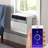 Soleus Air 8,000 BTU Wi-Fi Saddle Window Air Conditioner -