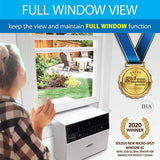 Soleus Air 8,000 BTU Wi-Fi Saddle Window Air Conditioner 